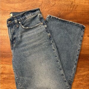 Madewell Blue Flare & Wide Leg Jeans
